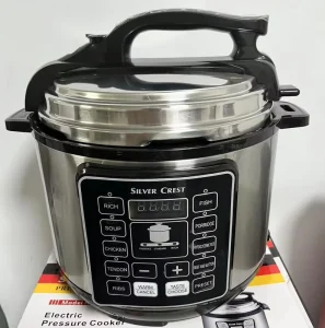 Silver Crown 6L Dual Smart Electric Pressure Cooker Includes Slow Cooker Multifunction Rice Cooker