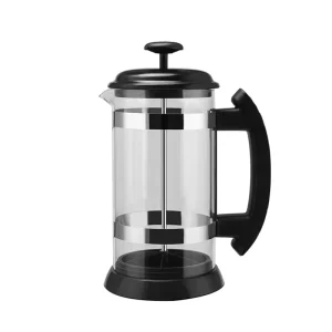 Simple Press Glass French Press Coffee Maker Kettle 10kW 220V Household Flower Teapot Camping Picnic Cocoa Processing