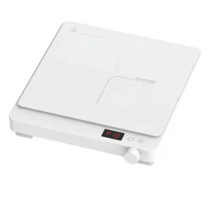 Single Burner Electric Induction Cooker Auto-Detect Waterproof Plastic Housing Countertop for Household Hotels