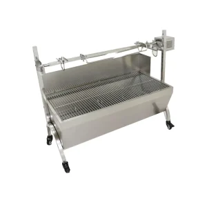 Single Camping LGP Gas Type Charcoal BBQ Grill Electric Steel Lamb Rotisserie Chicken Spit Roaster Open Fire BBQ Grill