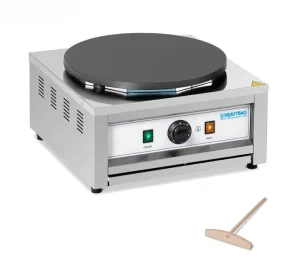 Single Cast Iron Stainless Steel Roti Maker Electric Crepe Pancake Machine 3000W Non-stick Coating Household Hotel Commercial