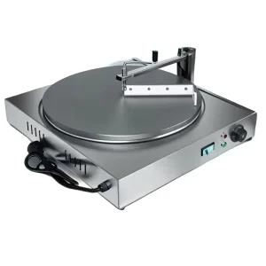 Single Crepe Baking Tray French Large Pancake Crepe Maker Gas Commercial Gas Automatic Pancake Machine