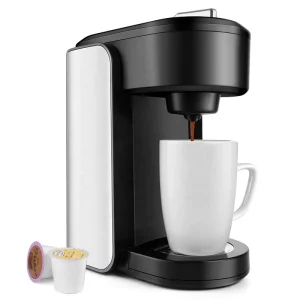 Single Cup Coffee Maker Portable Coffee Maker Home Use Stainless Steel Hotel Household Coffee Machine
