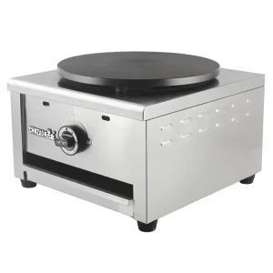 Single Head Stainless Steel Commercial Gas Crepe and Pancake Maker Gas Crepe Machine
