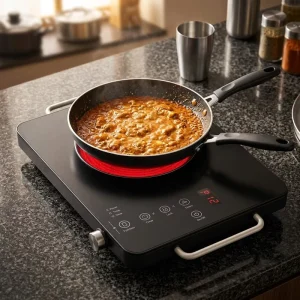 Single Household Induction Cookers Touch-controlled Electric Infrared Portable Stainless Steel KI02005
