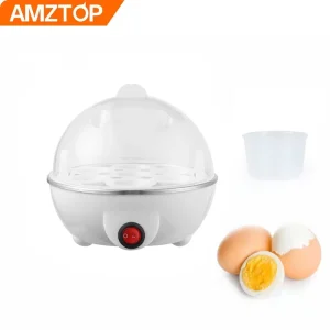 Single Layer White Electric Egg Cooking Breakfast Electric Egg Boiler for Household Kitchen