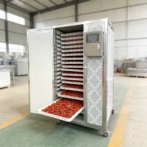 Single Phase Industrial Food Dehydrator for Fruits Vegetables Chili Peppers Cardamom and Moringa Leaves