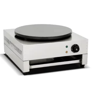 Single Plate Commercial Crepe and Pancake Makers Snack Food Machine for Small Businesses