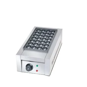 Single Plate Electric Takoyaki Machine Snack