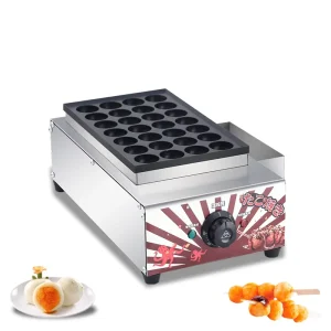 Single Plate Japanese Takoyaki Electric Grilled Fish
