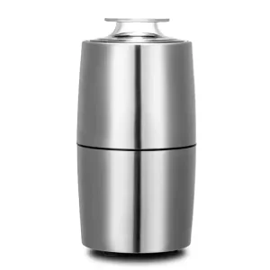 Single Push Electric Blade Coffee Grinder for Household Use for Herbs Spices Grains Nuts Beans