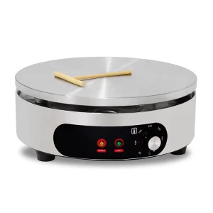 Single Round Head 40CM Table Top Commercial Electric Crepe Machine for France