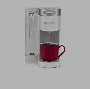 Single Serve K Cup Coffee Maker MultiStream Technology 4 Brew Sizes White