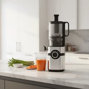 Slow Juicer Big Mouth Cold Press Orange Fruit Machine Electric Household Vegetable Juice
