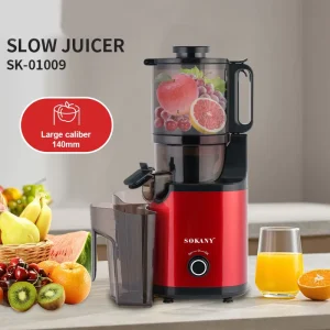 Slow Juicer Extractor for Home Use Plastic 500watts Slow Juicer Machine