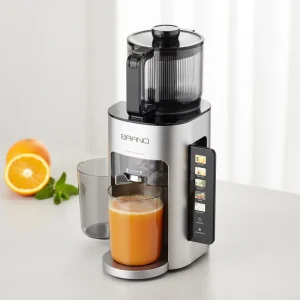 Slow Juicer with Folding Screen Fruit Juice Extractor for Carrot Celery Ginger Apple Sugarcane