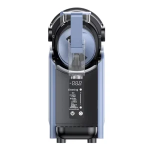 Slushie Machine Multi Functional Plastic Household Small Ice Shaver Fully Automatic Desktop Eco friendly Digital Timer Control