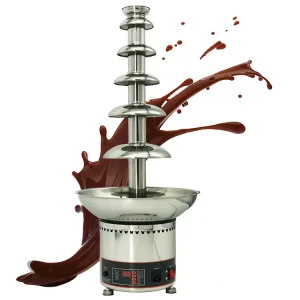 Small 6 Layers Chocolate Fountain Making Machine