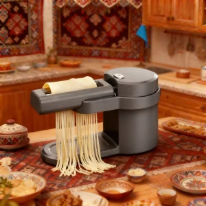 Small Automatic Noodles Maker Electric Pasta Maker Machine for Home Use Automatic Pasta Making Machine with Spaghetti Function