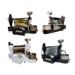 Small Batch Home Electric Mini Coffee Bean Roaster 1.5kg Drum Coffee Toasters for Household Use