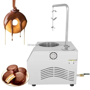 Small Batch Tabletop Chocolate Fountain Machine Hot Chocolate Tempering Machine Chocolate Spraying Machine