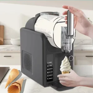 Small Commercial Cold Drink Machine Milkshake Ice Cream Machine Fully Automatic Ice Maker