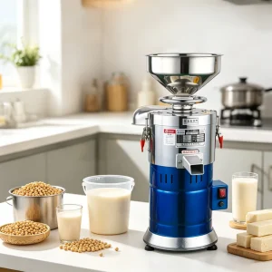 Small Commercial Pulp Residue Separation Soybean Milk Machine Stainless Steel Rice Milk Peanut Butter Grinding Equipment