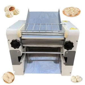 Small Desktop Commercial Household Multifunctional Croissants Pizza Noodles Making Dough Sheeter Kneading Press Machine