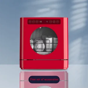 Small Dishwasher Mini Portable Tabletop Automatic Dishwasher Home Kitchen Smart Dishwasher