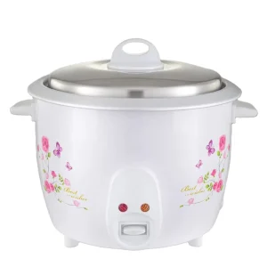 Small Drum Double Pot with Stainless Steel Lid Color Body Rice Cooker