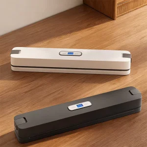 Small Electric Vacuum Sealer Machine Dry Wet Food Packing Vacuum Sealing Bags Food Storage Vacuum Packaging Machine for Kitchen