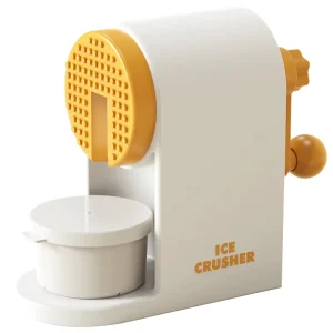 Small Household Hand Cranked Ice Shaver & Ice Crusher for Smoothies Commercial Use Non Electric Model