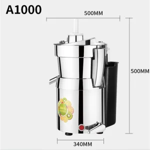 Small Juice Extractor 98% Juice Yield Stainless Steel Design Pulp Separation Efficient Motor Home Business