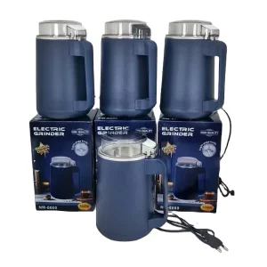 Small Portable Electric Coffee Grinder Stainless Steel with Ceramic Blade for Household Use and Car Application