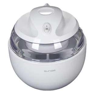 Small Portable Ice Cream Maker 600mL Compact High Performance Quiet for Home Use 7W