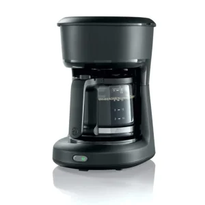 Small Portable Semi Automatic Electric Drip Coffee Maker Manual Mini for Home Office Hotel Use in French Operating Language