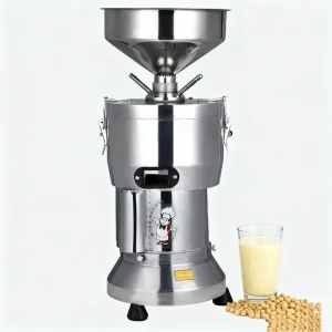 Small Scale Soybean Milk Processing Equipment Automatic Separation of Soybean Milk and Soybean Dregs 750W Low Noise