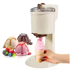 Small Soft Ice Cream Maker for Fresh Ice Cream with Milk and Fruit