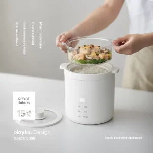 Small Top Hat Japanese Korean Mini Electric Rice Cooker 1 2 People 1.2L Heat Preservation