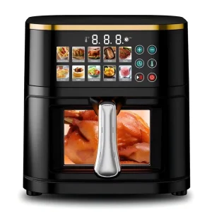 Smart 10L Oil Free Air Fryer Digital Touch Screen Control Healthy Digital Large Capacity Hot Air Oven for Household Use