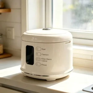 Smart 2.5L Stainless Steel Inner Pot Non stick with 24h Timer and 8 Keep Warm Multifunction Electric Rice Cooker for Kitchen
