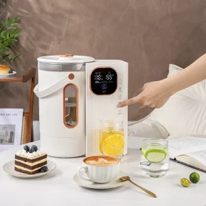 Smart 3L BPA Free Electric Kettle with Keep Warm Function LED Display Automatic Shut-off Household Use