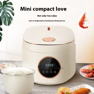 Smart 5L Electric Rice Cooker LED Digital Screen Non Stick Home Kitchen Appliance Paddle Portable Inner Pot