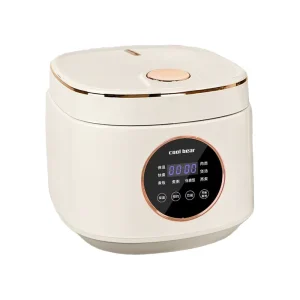 Smart 5L LED Digital Screen Electric Rice Cooker Non-Stick Home Kitchen Appliance Portable Inner Pot 5L Square Plastic
