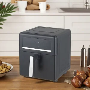 Smart 8L Electric Air Fryer Oven Digital Control Deep Fryer Glass Manufacturer’s Air Fryer Oven Aire