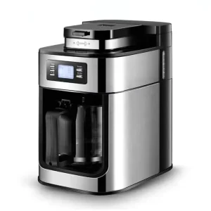 Smart Americano Apply to Office Home Hotel 1.2l Water Tank Capacity Electric Drip Grinding Coffee Makers