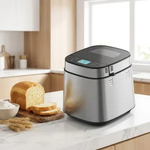 Smart Arabic Bread Machine SC-3206 Gluten Free Bread Maker with Auto Fruit Nut Dispenser and Integrated Digital Scale