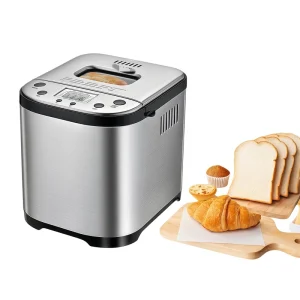 Smart Automatic Bread Maker Stainless Steel Dough Kneading Machine for Home Baking