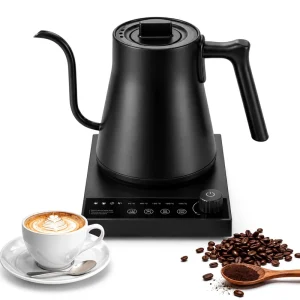 Smart Digital Electric Kettle 1000W Temperature Control Coffee Tea Stainless Steel 110V 220V Hot Water Kettle Household Kettle