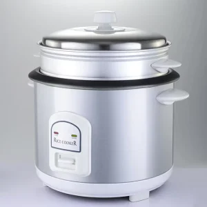 Smart Digital Electric Rice Cooker with Multifunction Stainless Steel Includes Paddle